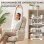 Silla de Oficina Rolipo con Reposapiés, Giratoria Ergonómica con Función de Balanceo