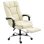 Silla de oficina ergonómica Rolipo reclinable con reposapiés beige 360°