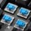 Teclado Sharkoon PureWriter RGB mecánico con switches Kailh Blue y AZERTY francés