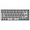 Teclado Sharkoon SKILLER SGK50 S3 Barebone 75% RGB Hot-Swap USB-C