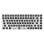 Teclado Sharkoon SKILLER SGK50 S3 Barebone 75% RGB Branco Hot-Swappable