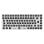 Teclado Sharkoon SKILLER SGK50 S3 Barebone 75% RGB Branco Hot-Swappable