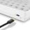 Teclado Sharkoon SKILLER SGK50 S3 Barebone 75% RGB Branco Hot-Swappable