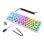 Teclado Sharkoon SKILLER SGK50 S3 Barebone 75% RGB Branco Hot-Swappable