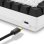 Teclado Sharkoon SKILLER SGK50 S3 mecânico gaming switches Gateron Yellow RGB alemão