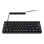 Teclado Sharkoon SKILLER SGK50 S4 Gen2 mecánico compacto con switches Gateron Yellow y RGB alemán