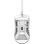 Mouse NZXT Lift 2 Symm USB Tipo-A 26000 DPI Bianco Gaming Ergonomico