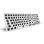 Teclado Sharkoon SGK50 S2 mecánico barebone compacto 96% RGB QWERTZ alemán