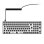 Teclado Sharkoon SGK50 S2 mecánico barebone compacto 96% QWERTZ RGB German