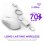 Mouse NZXT MS-101NW-02 wireless 26000 DPI bianco 6 tasti ricaricabile