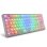 Teclado Sharkoon Crystal Shark mecánico compacto con RGB y conexión dual alemán