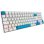 Teclado Sharkoon SGK50 S2 mecânico gaming switches Gateron Yellow QWERTZ alemão RGB