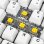 Teclado Sharkoon SGK50 S2 mecânico gaming switches Gateron Yellow QWERTZ alemão RGB