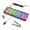 Teclado Sharkoon SKILLER SGK50 S4 mecánico barebone 60% LED RGB alemán