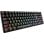 Teclado mecânico gaming Sharkoon SGK50 S2 switches Gateron Yellow compacto QWERTZ alemão RGB