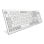 Teclado Sharkoon OfficePal K30W sem fios branco com switch tesoura alemão QWERTZ