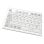 Teclado Sharkoon OfficePal K30W sem fios branco com switch tesoura alemão QWERTZ