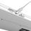 Teclado Sharkoon OfficePal K30W sem fios branco com switch tesoura alemão QWERTZ