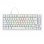 Teclado Sharkoon SGK25 mecánico gaming 75% Hot-Swap RGB alemán QWERTZ blanco