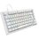 Teclado Sharkoon SGK25 mecánico gaming 75% Hot-Swap RGB alemán QWERTZ blanco