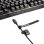 Teclado Sharkoon Crystal Shark mecânico compacto RGB com switches KTT Hot-Swappable