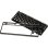 Teclado Sharkoon Crystal Shark mecânico compacto RGB com switches KTT Hot-Swappable