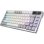 Teclado ASUS ROG Azoth mecânico branco 75% com switches lineares intercambiáveis RGB alemão
