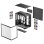 Caja PC DeepCool CG590U 5F Torre ATX Vidrio Templado Negro