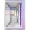 Caja PC FSP M580-WA Midi Tower Blanca ARGB Cristal Templado