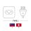 Netzkabel Goobay 93960 1,8 m SEV 1011 an IEC C5