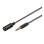 Cavo di estensione audio Goobay 1,5 m 3,5 mm Maschio-Femmina Nero