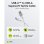 Cavo USB Goobay 74532 3 m USB-C a USB-A USB 2.0 Bianco