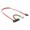 Cabo SAS Delock SFF-8482 para SATA 7 pinos 0,5 m 12 Gbit/s