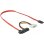 Cabo SAS Delock SFF-8482 para SATA 7 pinos 0,5 m 12 Gbit/s