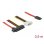 Cabo SAS Delock SFF-8482 para SATA 7 pinos 0,5 m 12 Gbit/s