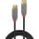Cable alargador USB 3.2 Gen 1 Lindy Anthra Line 2 m USB-A 5 Gbit/s Negro