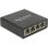 Hub DeLOCK 4 puertos RJ-45 USB 3.0 Realtek RTL8153 0,8 m metal negro