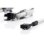Câble d'extension Noctua NA-SEC1 Chromax White 30 cm 4 broches PWM