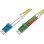 Cabo Fibra Óptica Digitus 2 m LC (APC) a LC (PC) Monomodo OS2