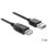 Cabo USB 2.0-A DeLOCK EASY-USB 1m Preto