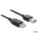 Cabo USB 2.0-A DeLOCK EASY-USB 1m Preto