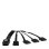 Cable Inter-Tech SATA 0,65 m Macho/Macho Negro