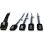 Cable Inter-Tech SATA 0,65 m Macho/Macho Negro