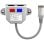 Adattatore di rete Goobay 68908 RJ-45 maschio a 2 x RJ-45 femmina 0,15 m