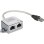 Adattatore di rete Goobay 68908 RJ-45 maschio a 2 x RJ-45 femmina 0,15 m