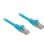 Cable de red Sharkoon Cat.6a SFTP 0,25 m Azul