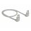 Cable de red DeLOCK 83513 0,5 m Cat6a S/FTP Gris
