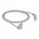 Cable de red DeLOCK 85871 Cat6a S/FTP 1 m Gris