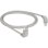 Cable de red DeLOCK 85871 Cat6a S/FTP 1 m Gris