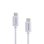 Cable USB-C a USB-C 2 m 100 W Carga Rápida ADATA CACC-200PN-WH